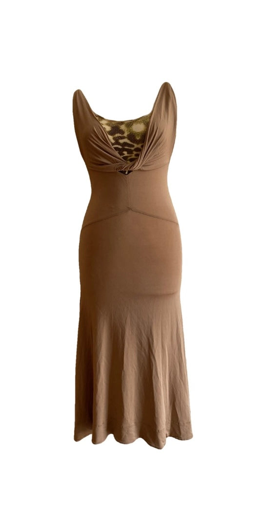 Just cavalli beige dress
