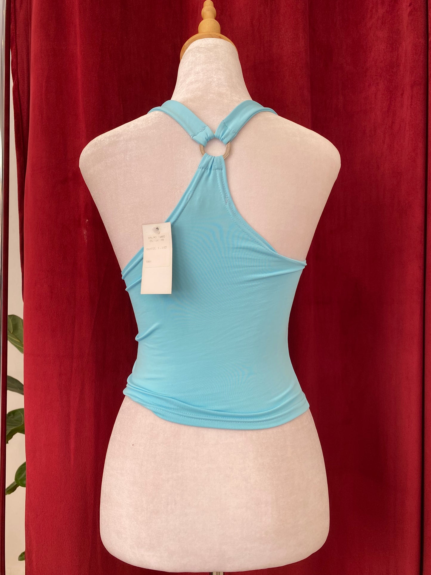 Light blue y2k top