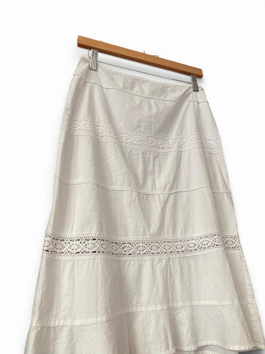 Kookai 90s linen skirt 🤍