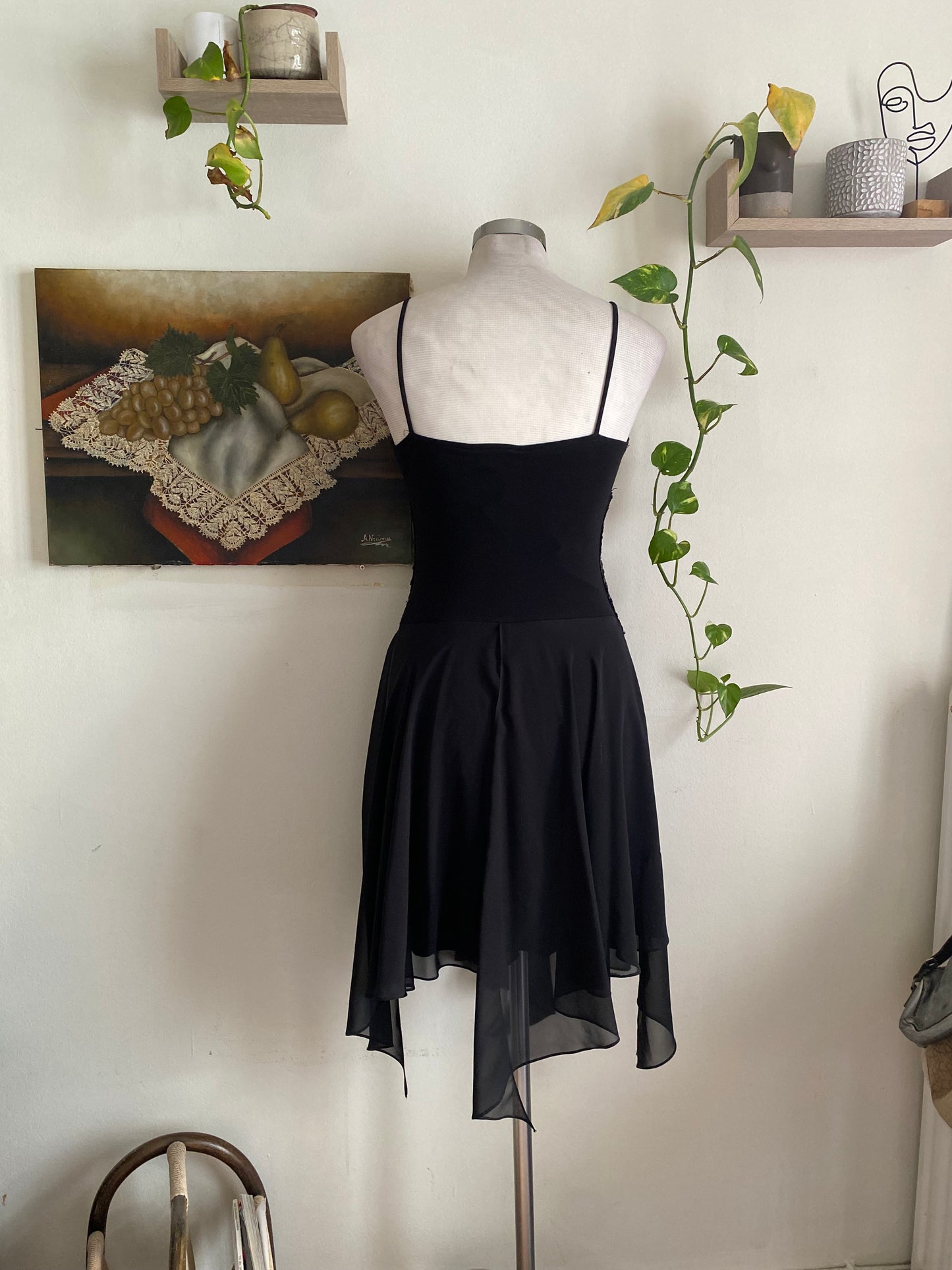 Brand new black sequin dress