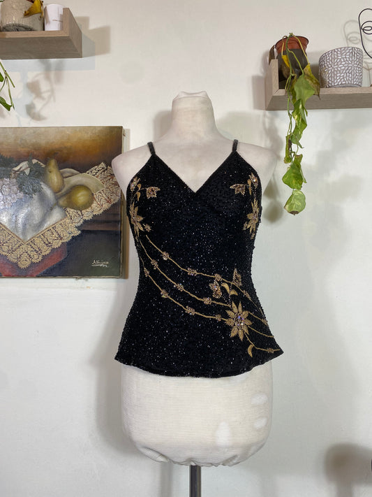 The Midnight Garden Silk Camisole