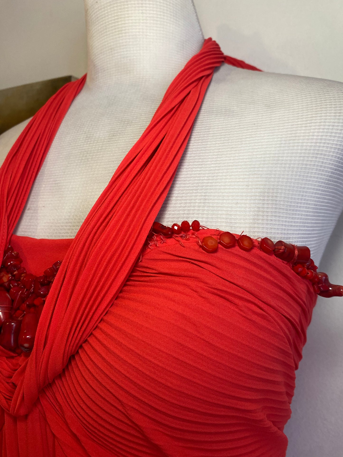 Jumpsuit brand new haute couture mini with corseted top