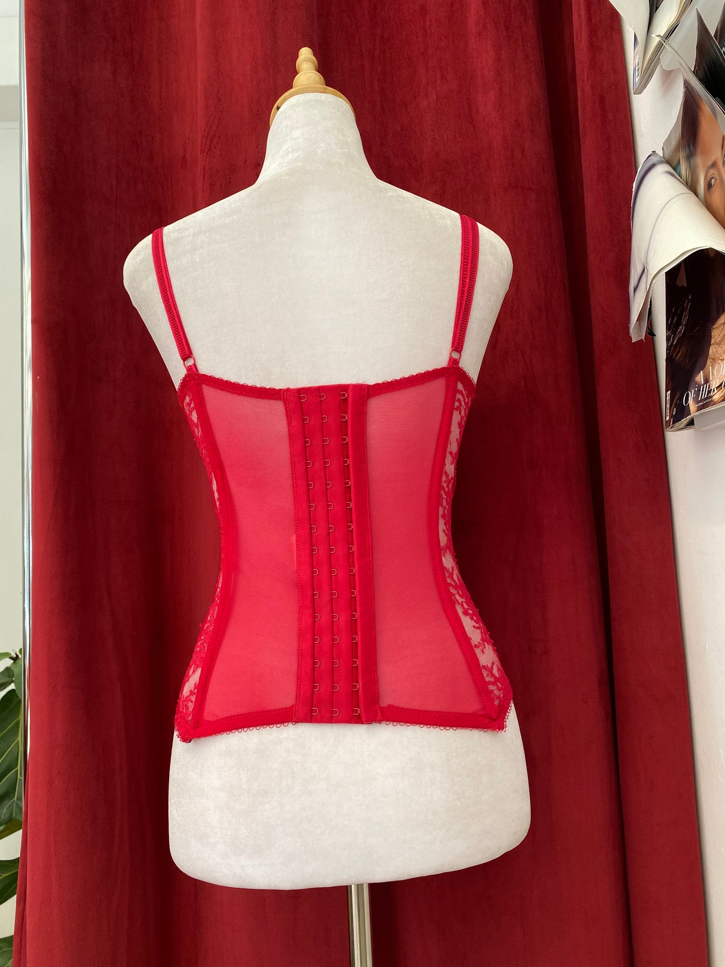 The ultimate red corset