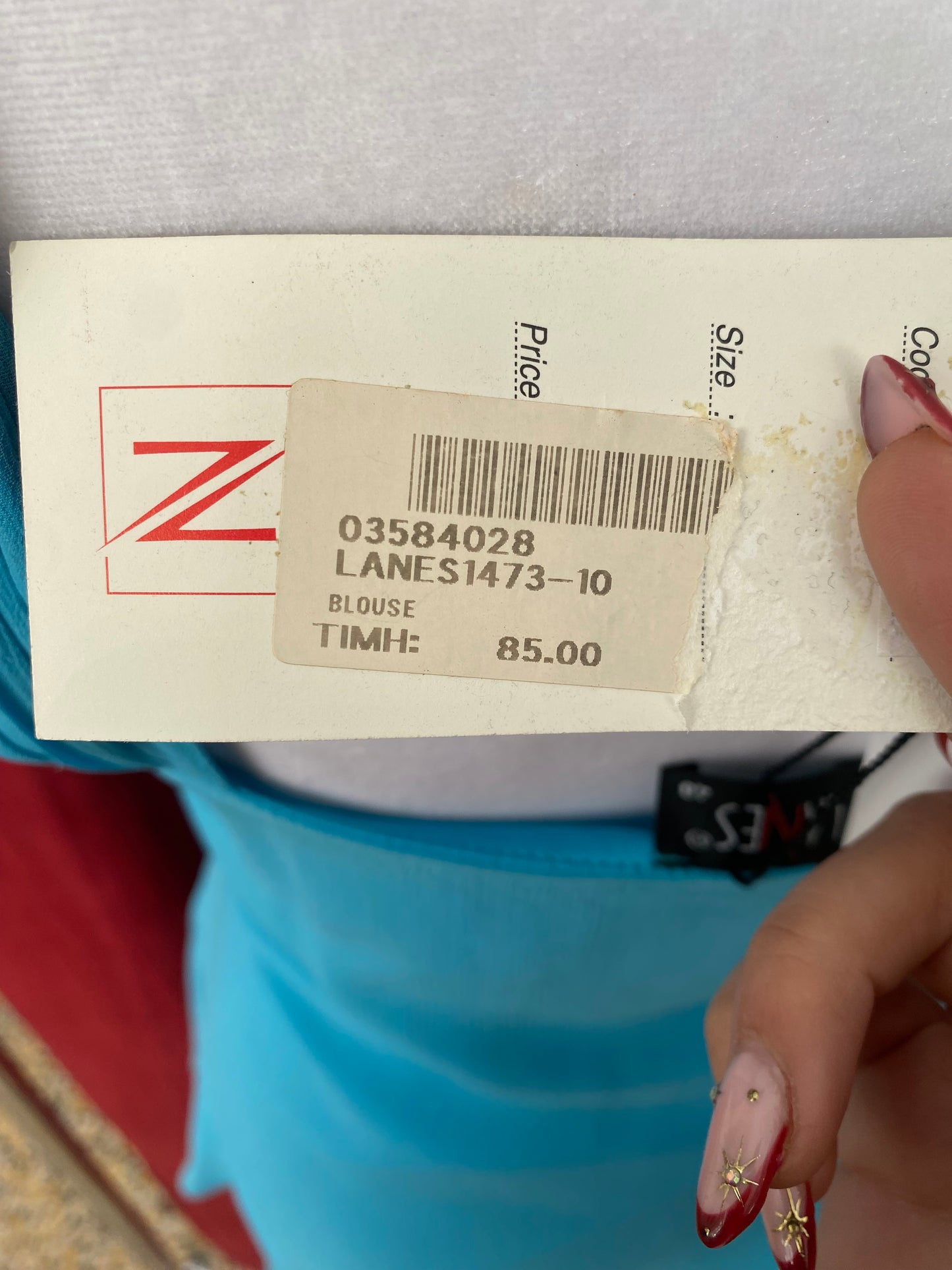 Baby blue summer top 🦋