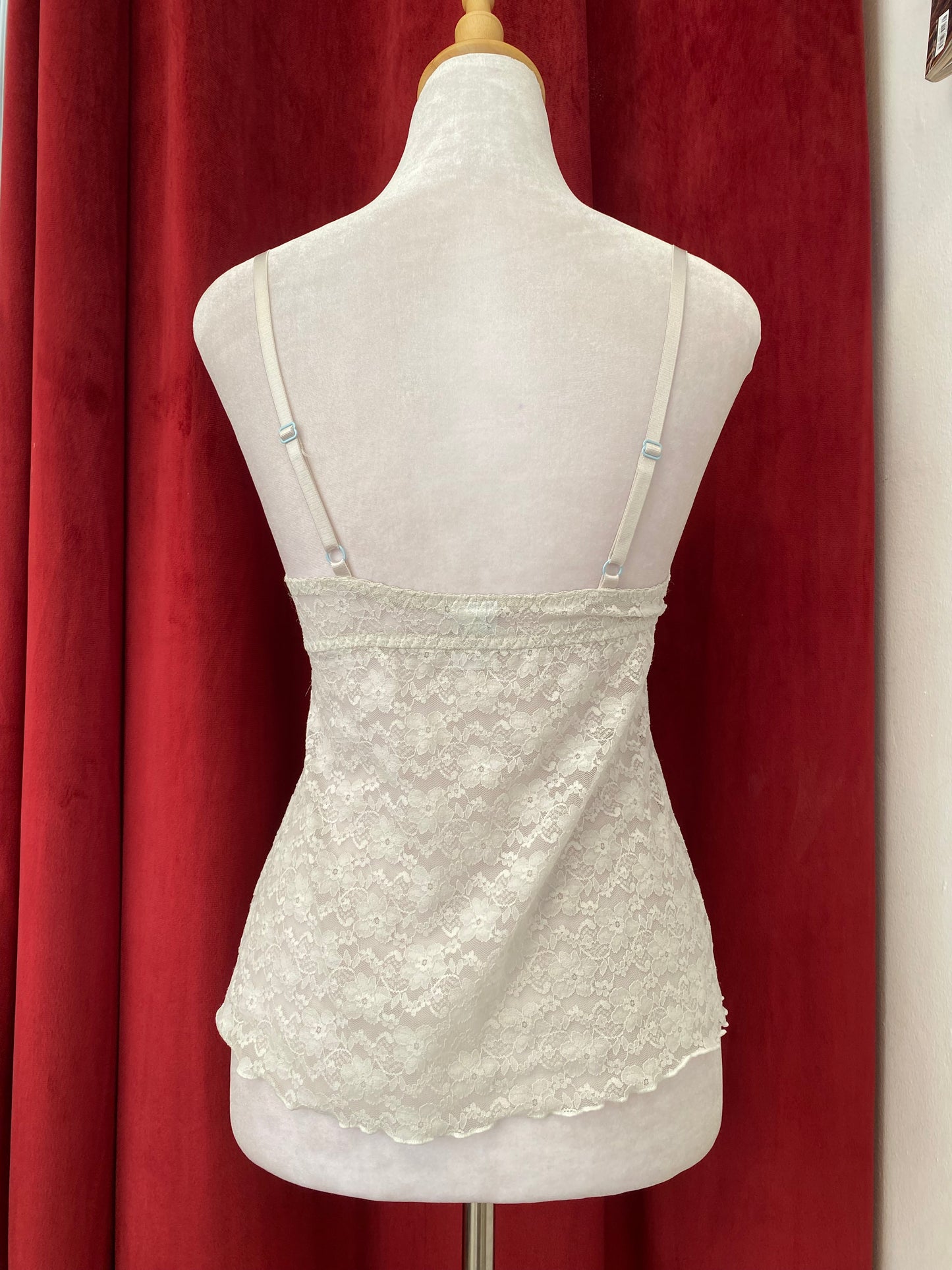 Ivory grace lace bustier