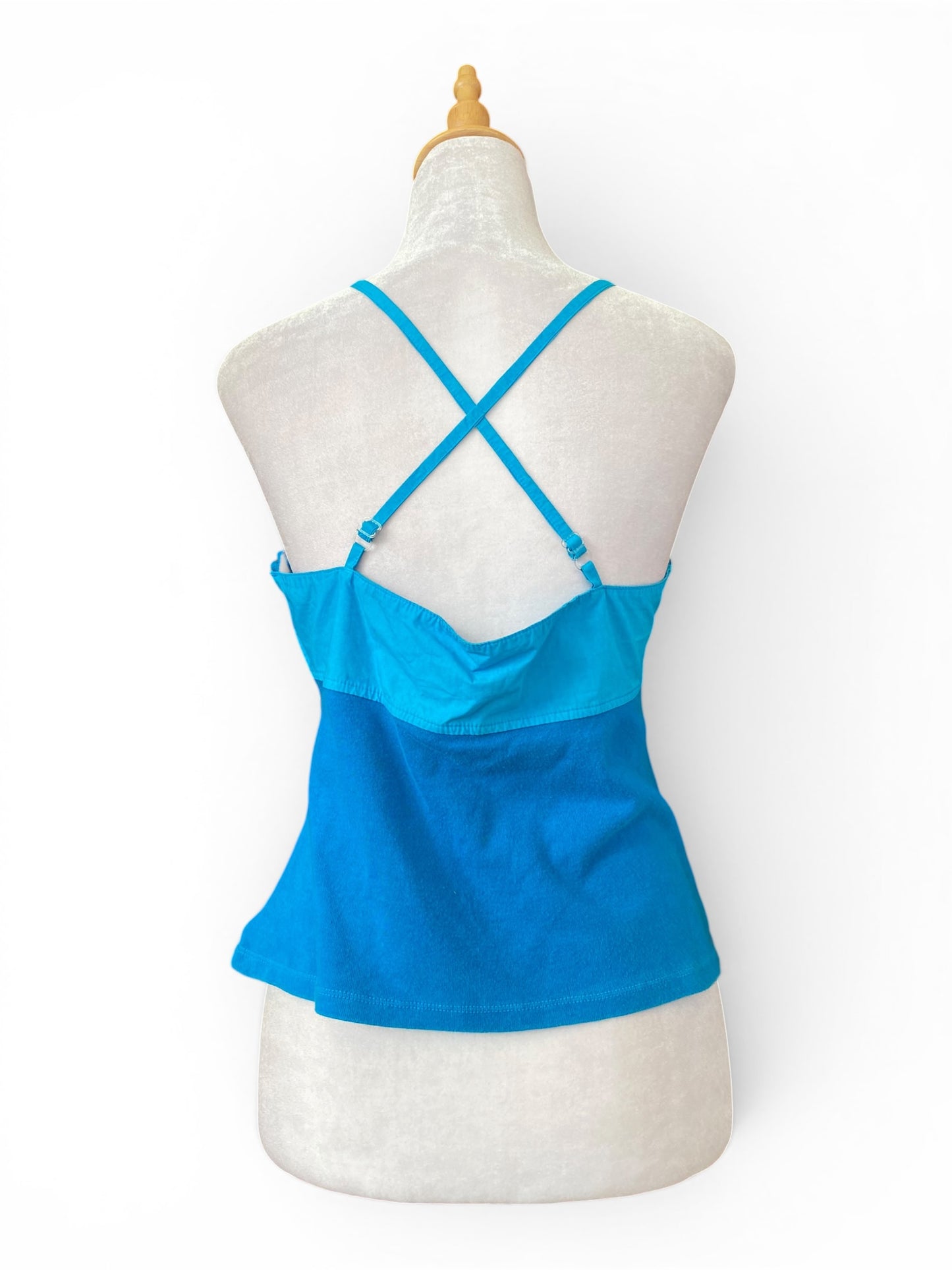 Baby blue summer top
