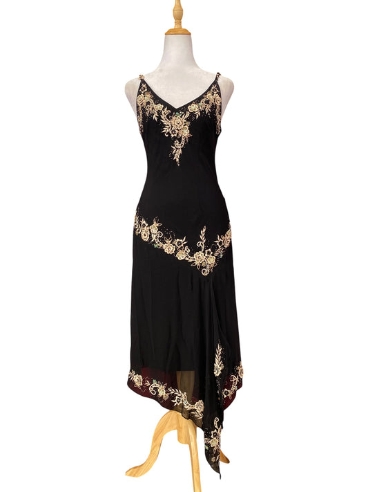 100% silk romantic gown