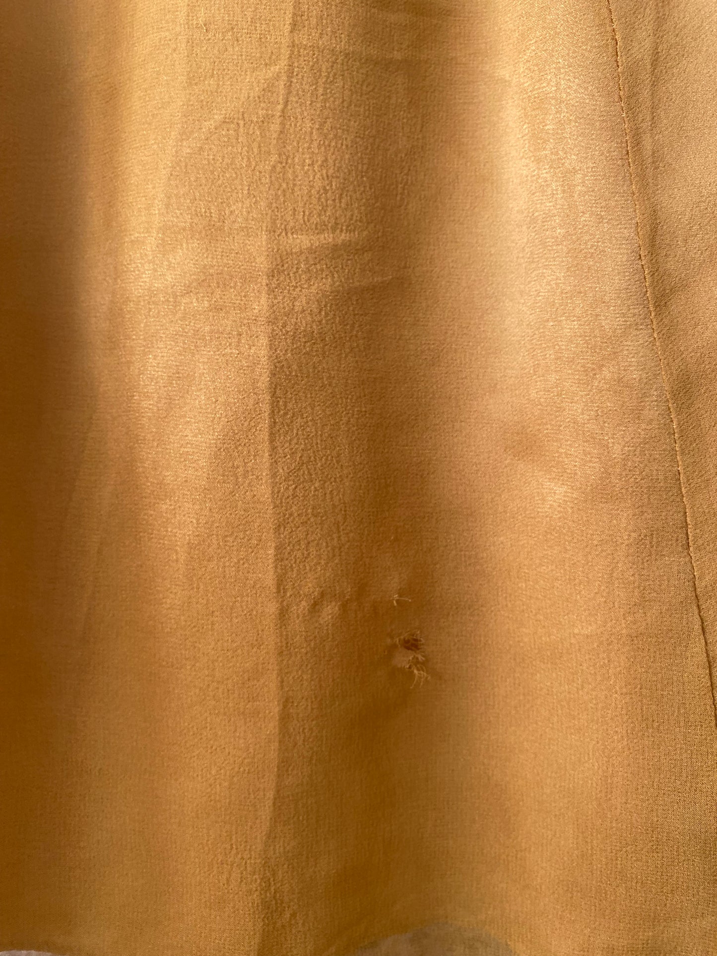 100% silk brand new brown handbeaded maxi dress