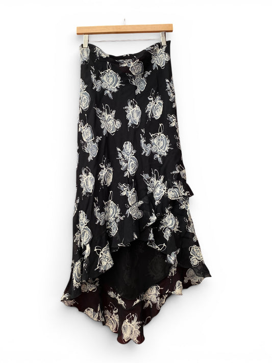 Midi ethereal floral skirt š¤