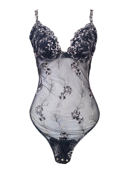 1990s Malizia by La Perla atelier bodysuit