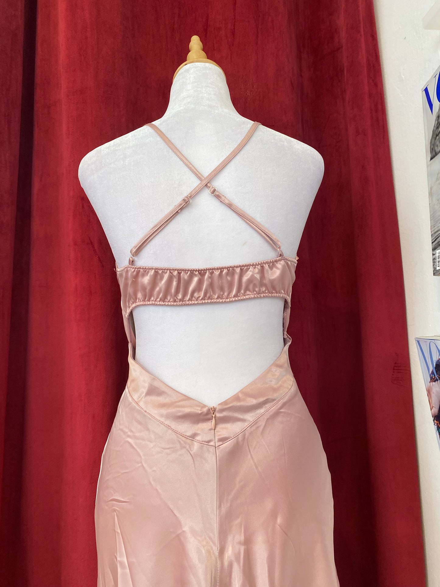 Satin baby pink fairy dress 🧚