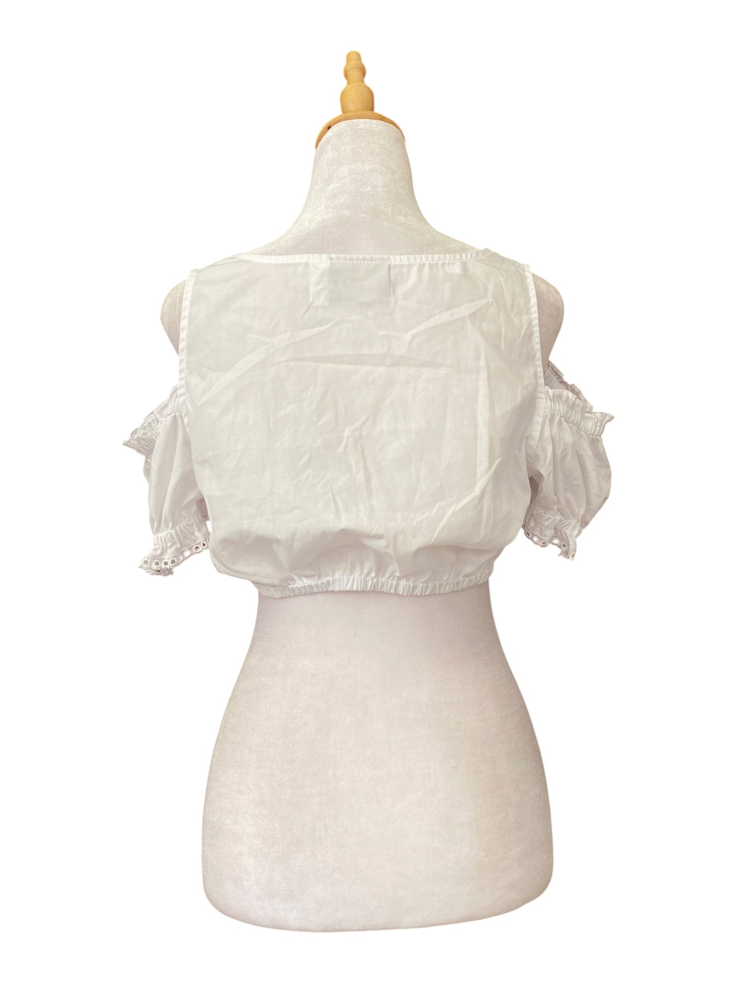 White cotton top