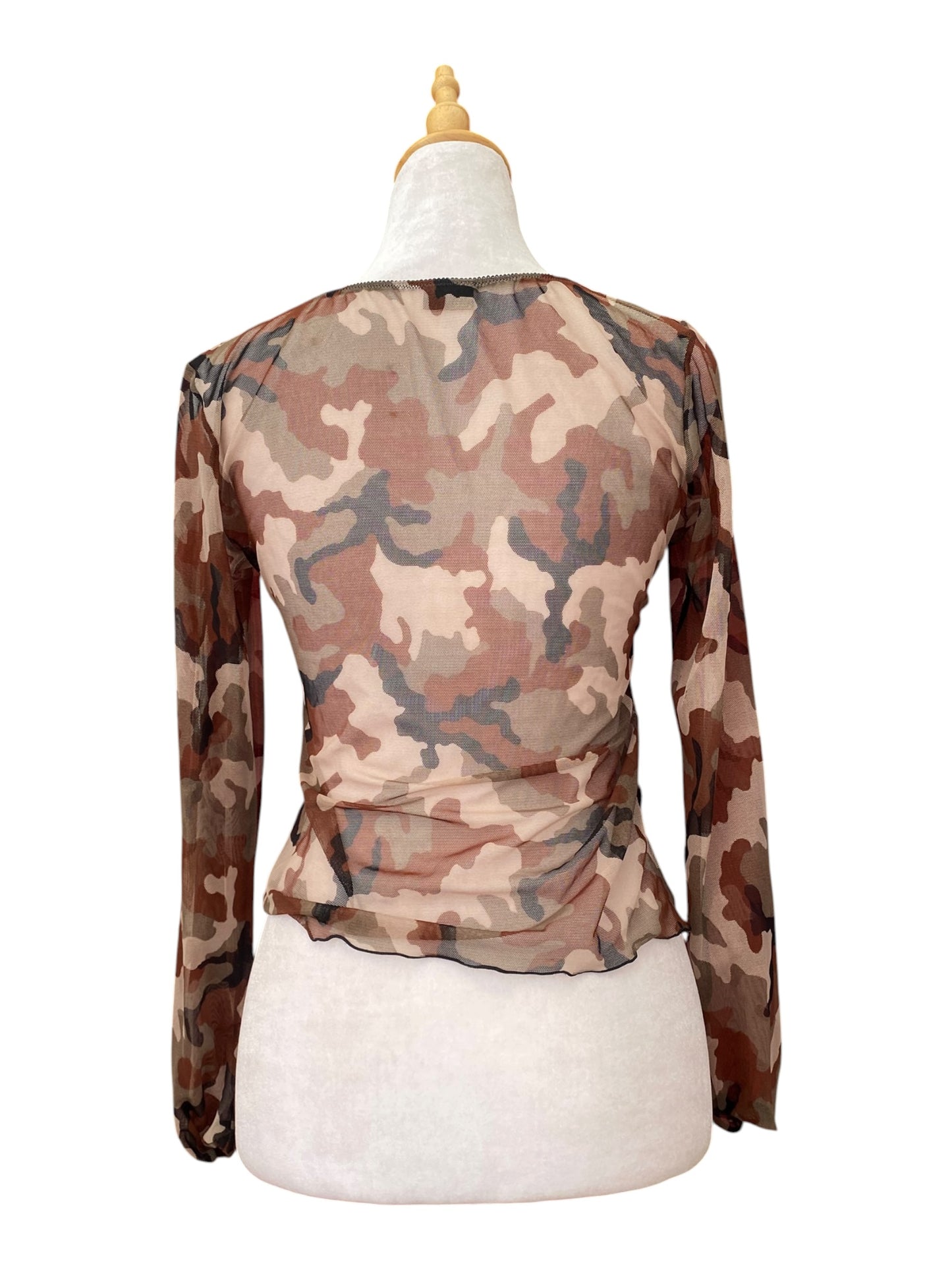 Military style mesh top š¤