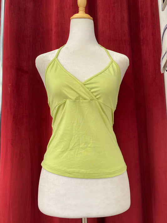 Light green halter top