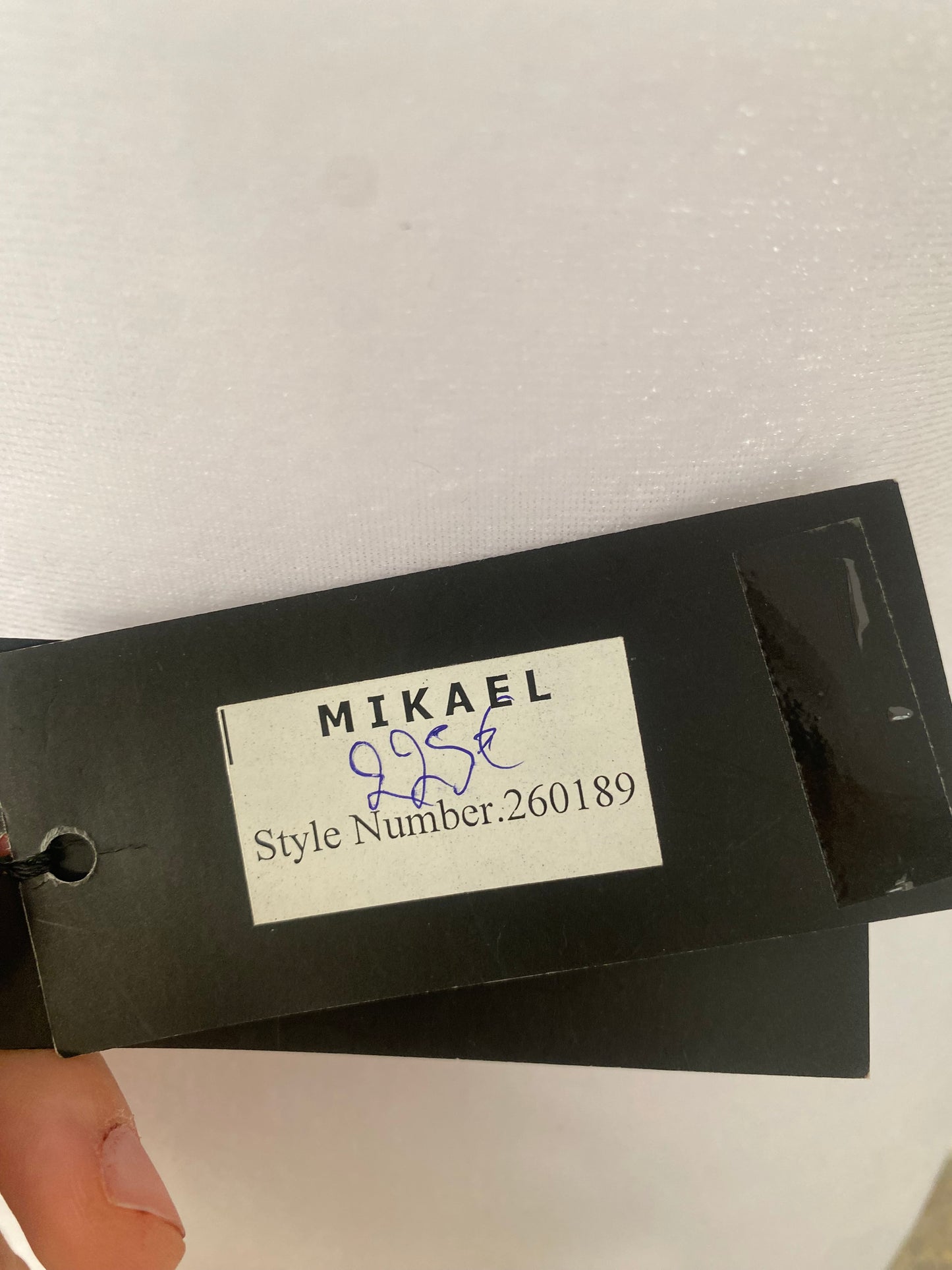 100% silk brand new white dress with handbeaded details