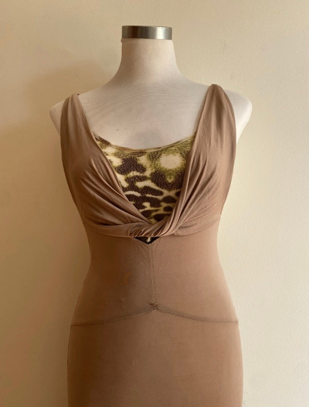 Just cavalli beige dress