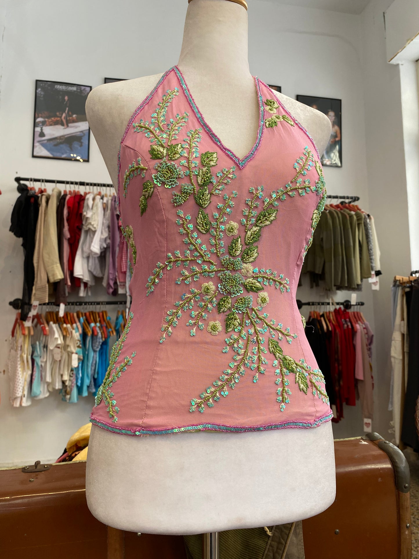 The Enchanted Garden Halter Top