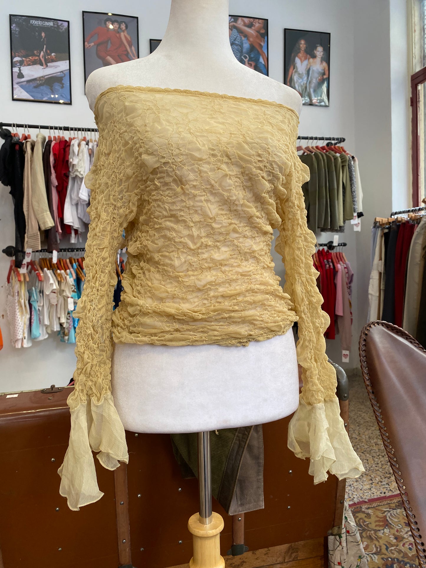 The Golden Hour Ruffle Top