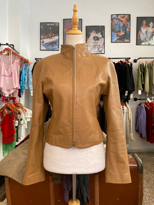 The Caramel Minimal Jacket