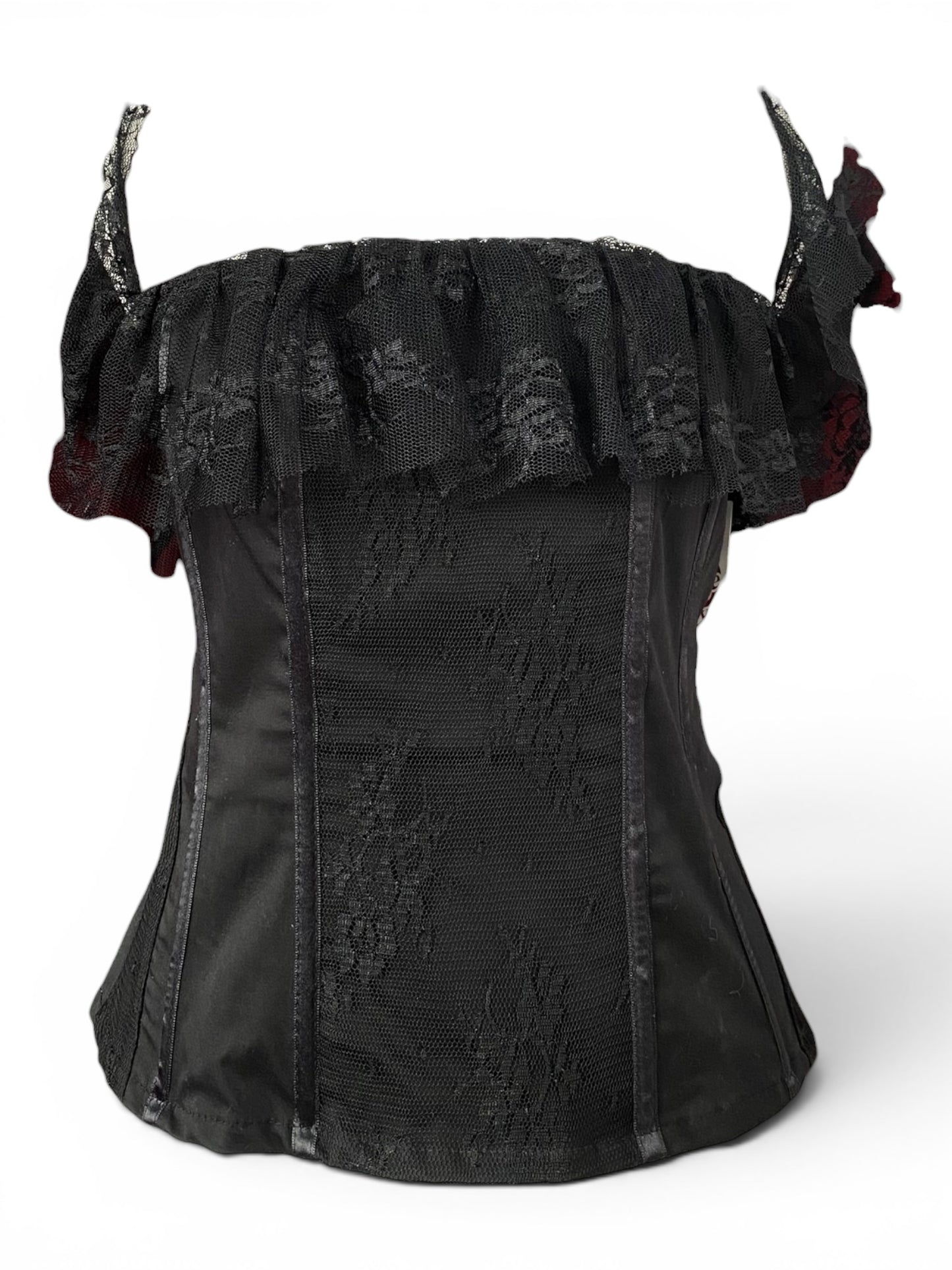Black lace romantic corset 🖤