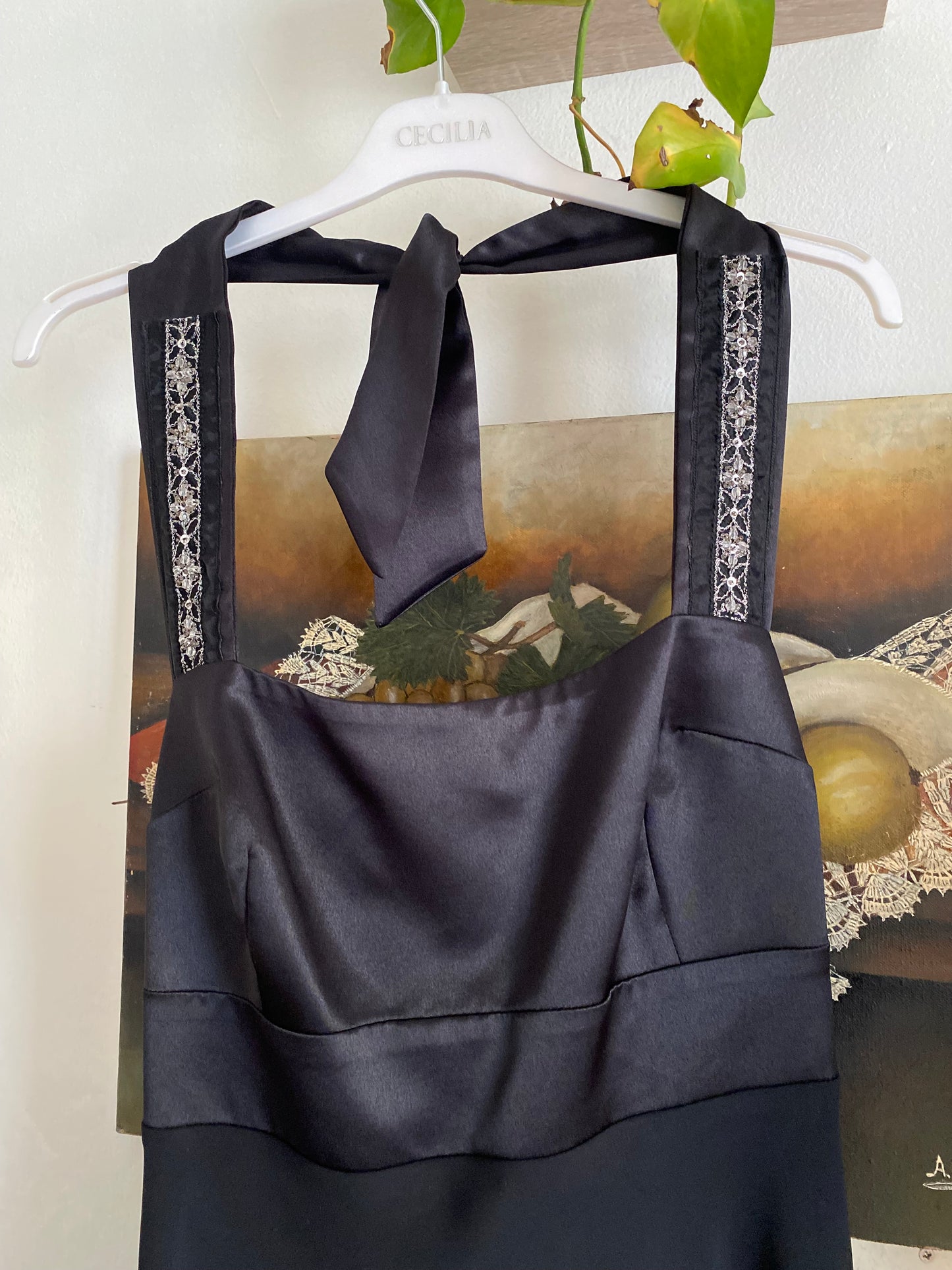 Black little formal black summer dress