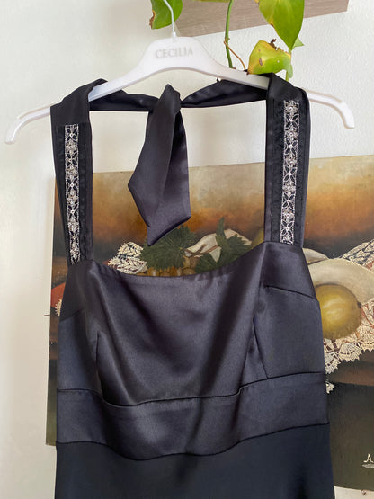 Black little formal black summer dress