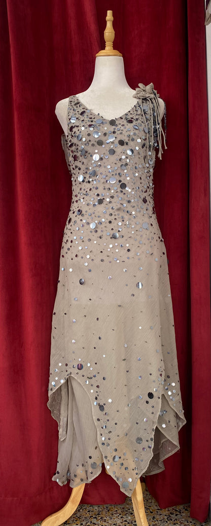 K derhy rare sequin gown