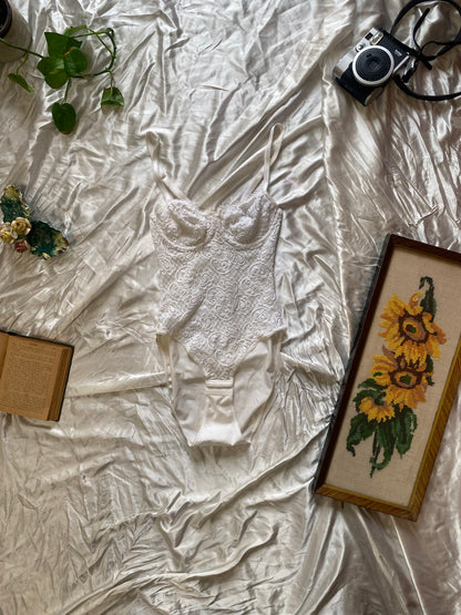 Brand new bodycon detailed bodysuit