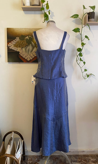 2 pieces brand new blue  set