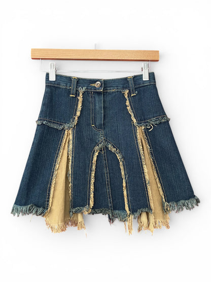 Pleated mini skirt 🦋