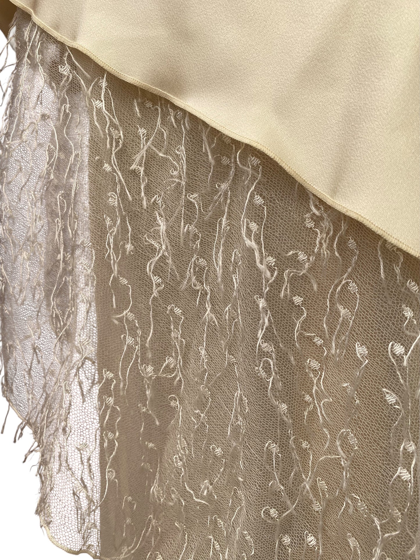 The “ivory “ dress