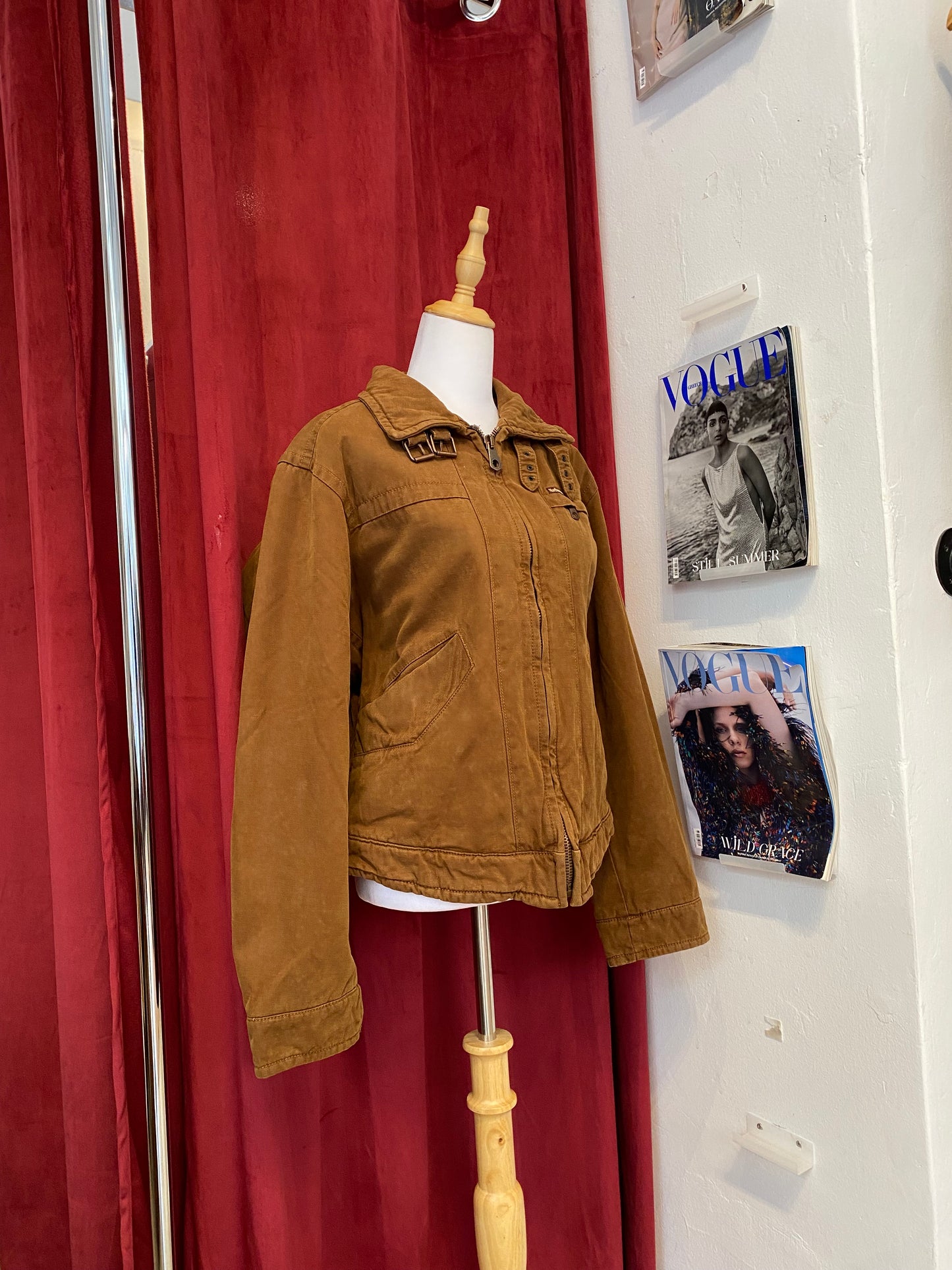 Marlboro Classics 100% cotton brown jacket