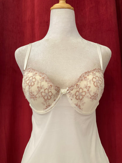 Romantic white corset