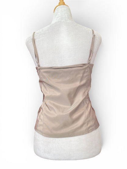 Light purple fitted corset
