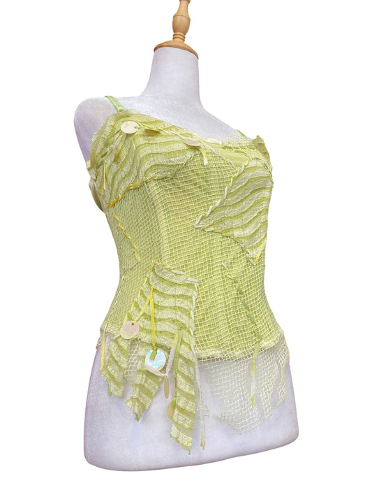 Lime Green corset