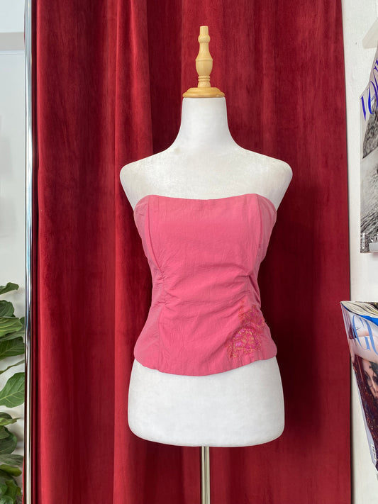Hot pink y2k corset top 💕