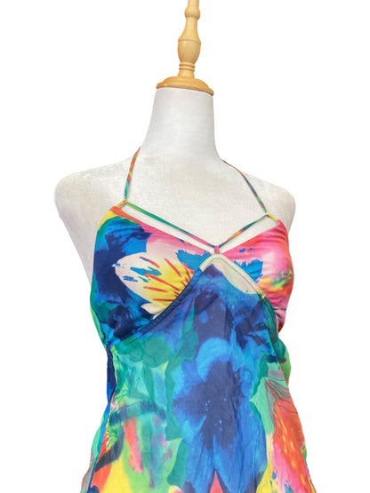 Summer multicoloured top