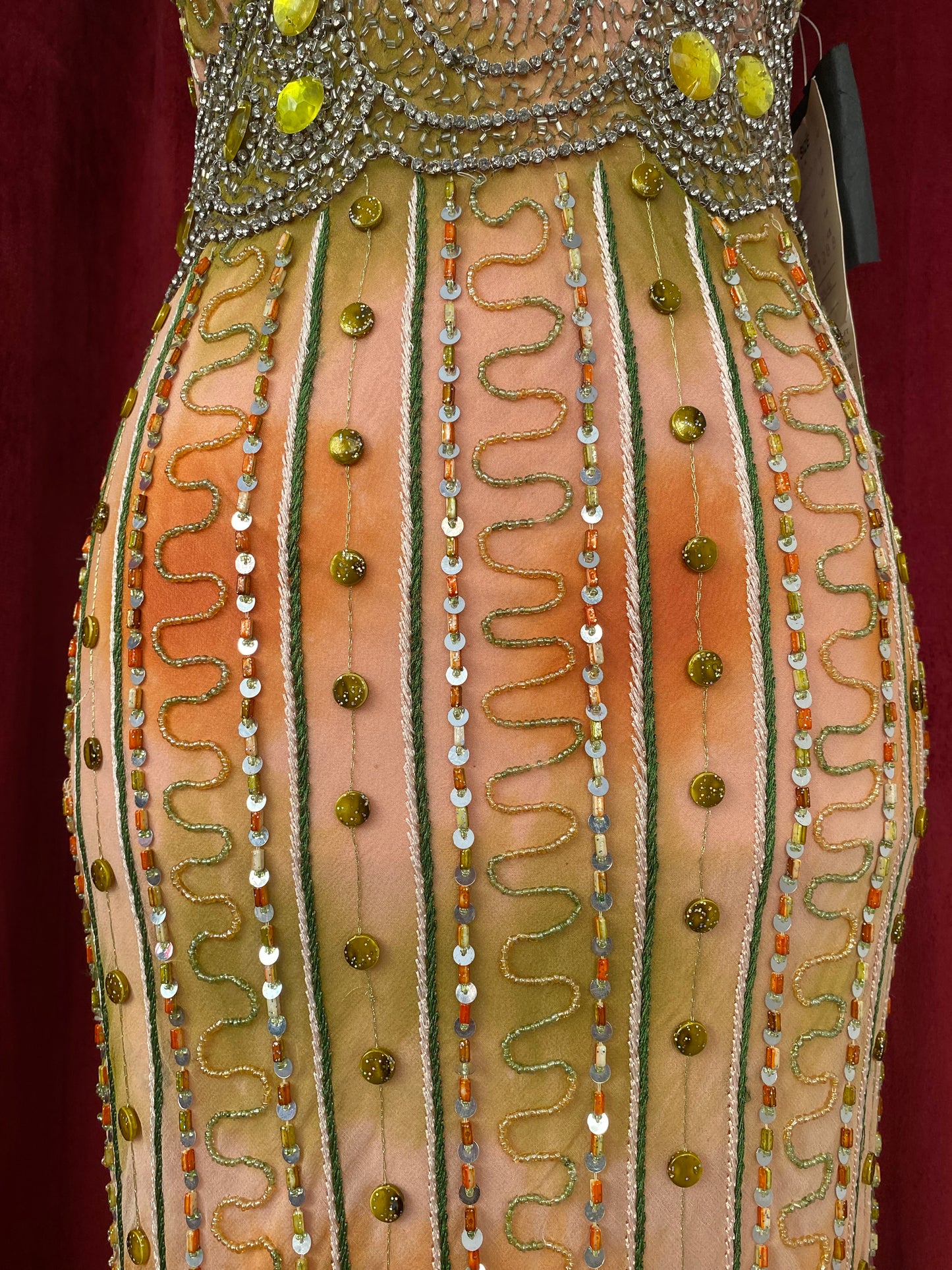 Golden Eden Embellished gown
