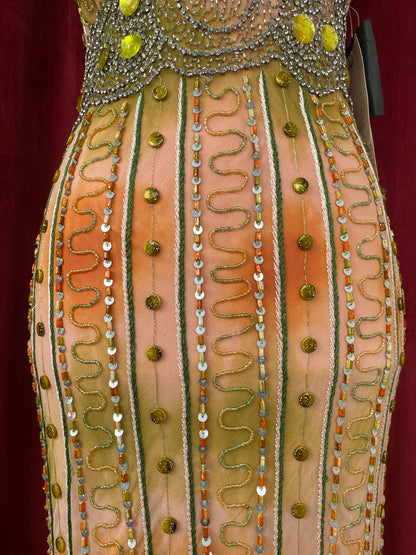 Golden Eden Embellished gown