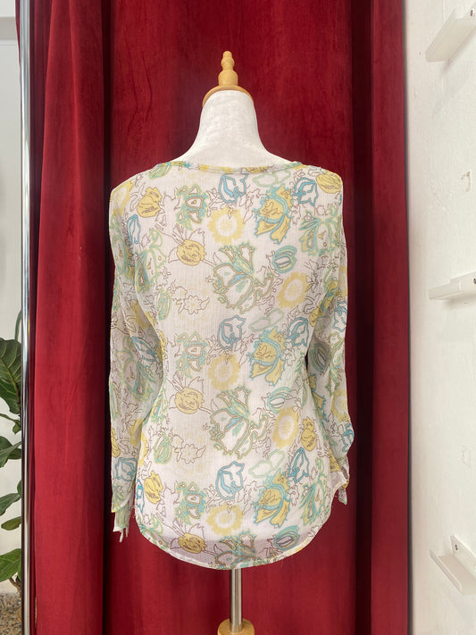 See through summer top