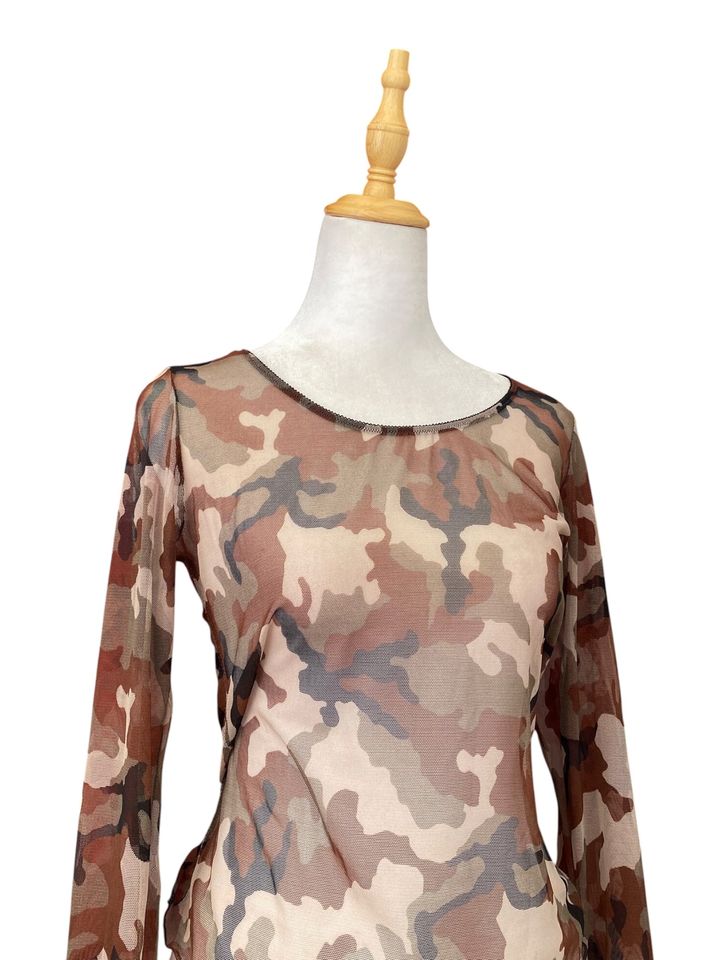 Military style mesh top 🖤