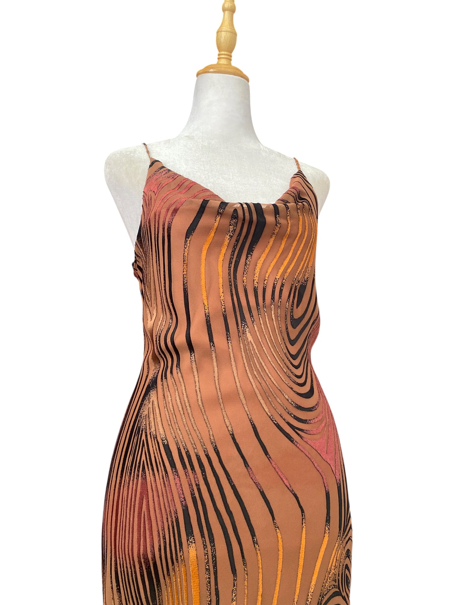 The “ Ophelia “ dress in brown