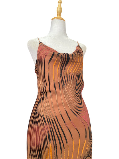 The “ Ophelia “ dress in brown