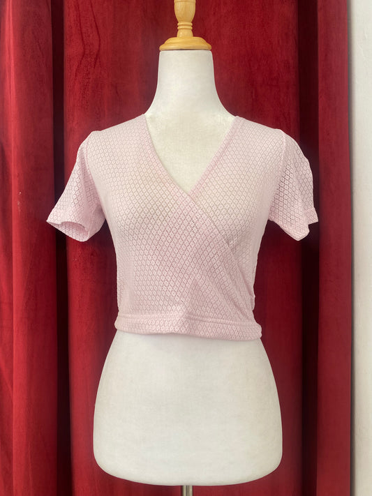 Blush Pink ethereal top