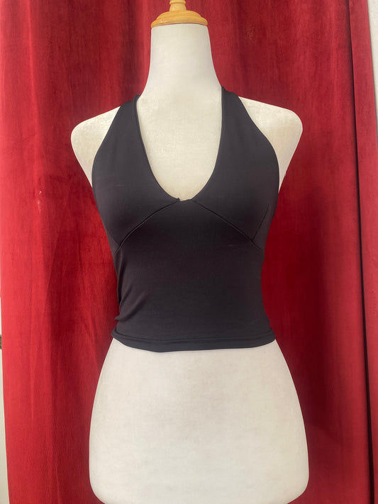 Well fitted black Y2K top