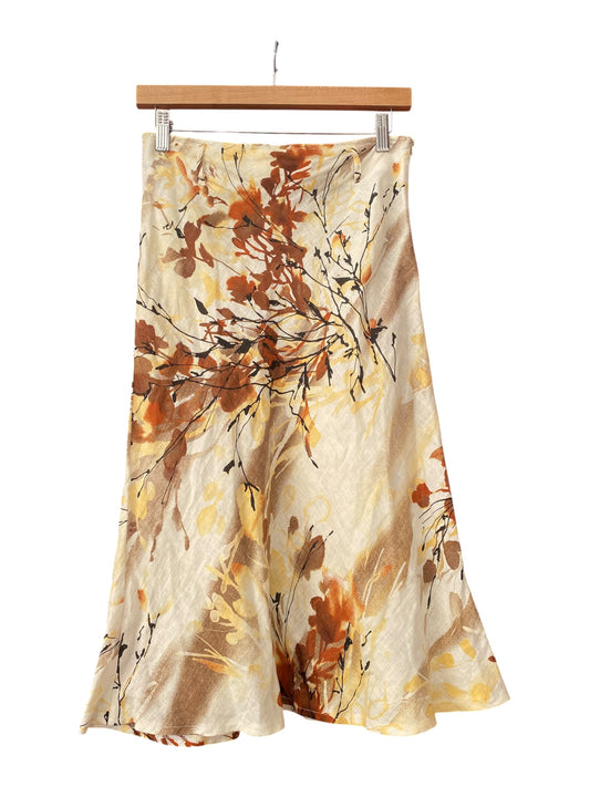 Linen Italian 90s skirt