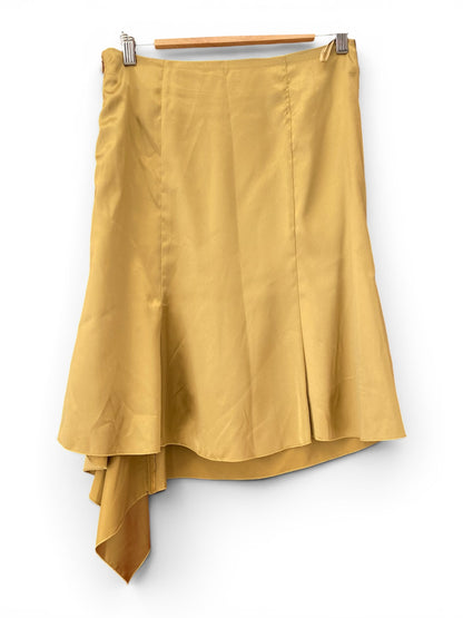 Satin gold skirt ✨