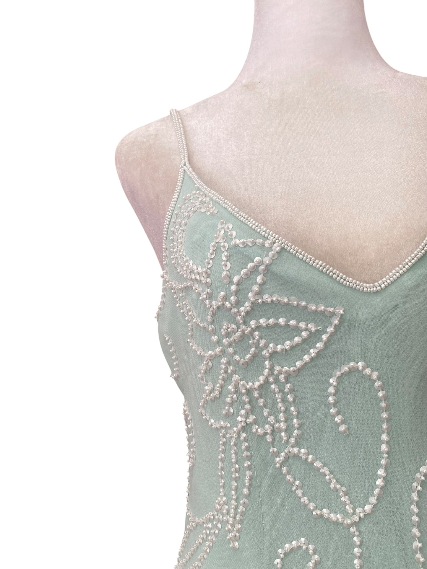 The princess baby blue dress