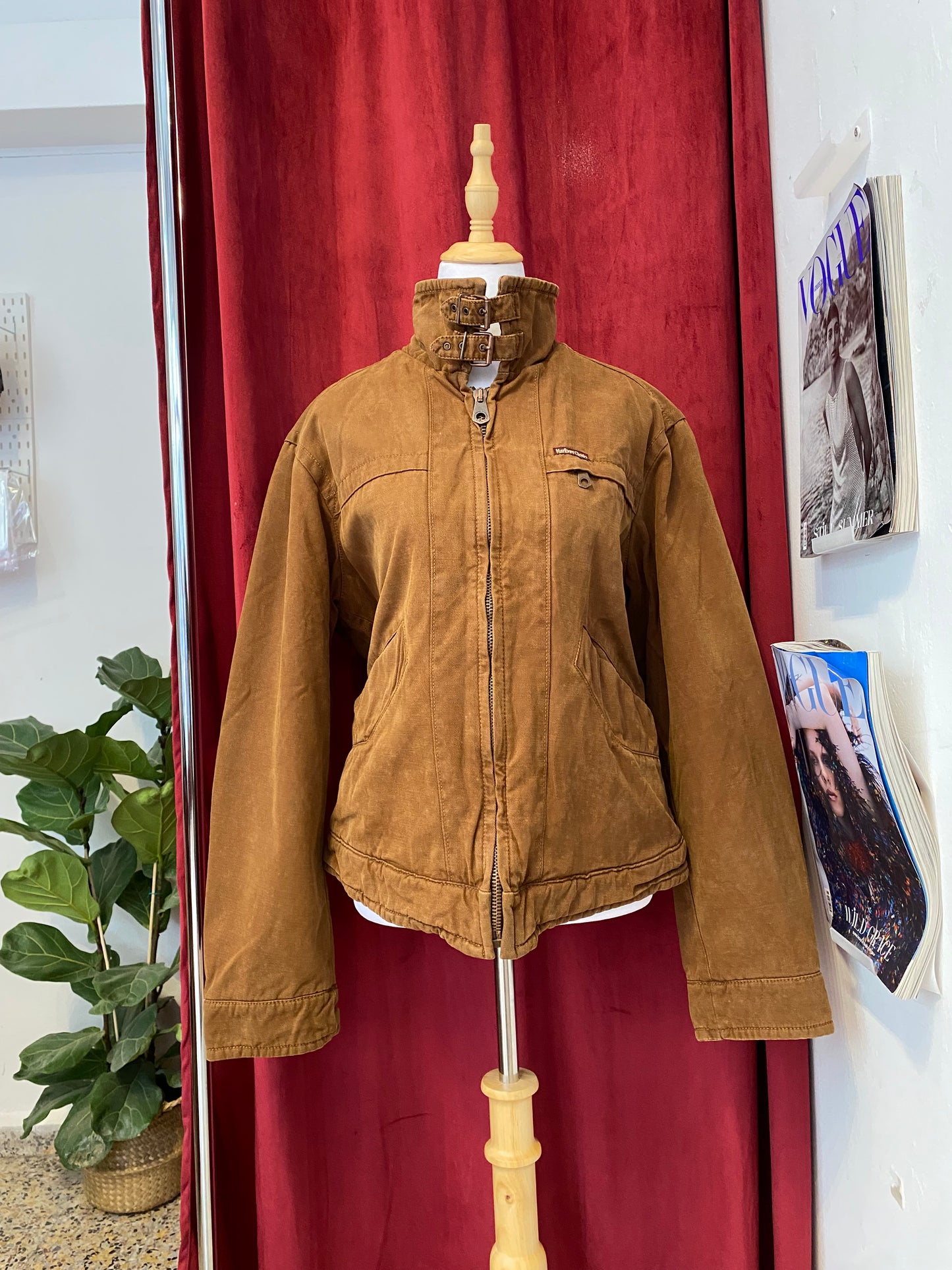Marlboro Classics 100% cotton brown jacket