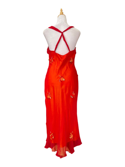 K derhy 100% silk sunset gown 🌅